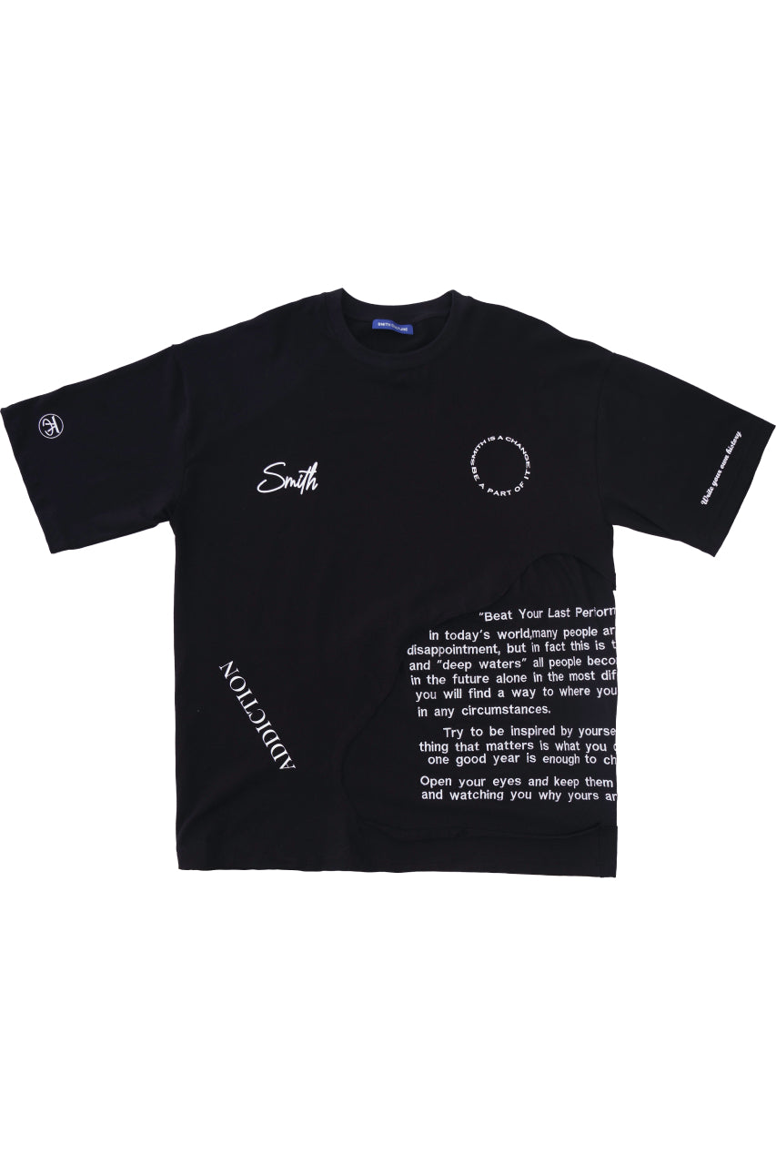 TXT BLACK TEE