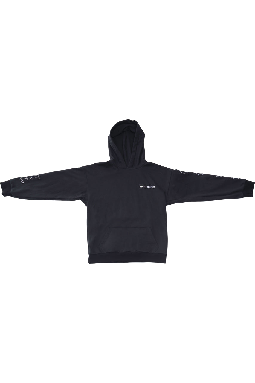 SLEEVE W LOGOS HOODIE