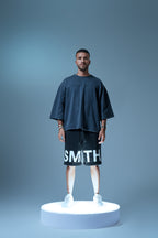 MID SLEEVE GREY-BLUE