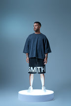 MID SLEEVE GREY-BLUE